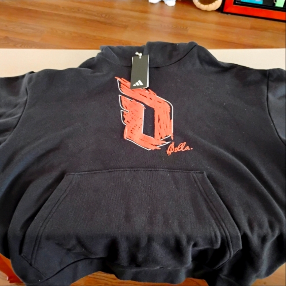 Adidas Dame GFX hoodie men's size medium